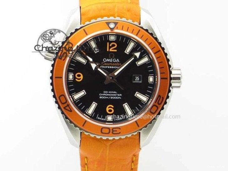 0118 Speedmaster MoonWatch  Apollo 16 Black Dial On SS Bracelet Supportive 8231